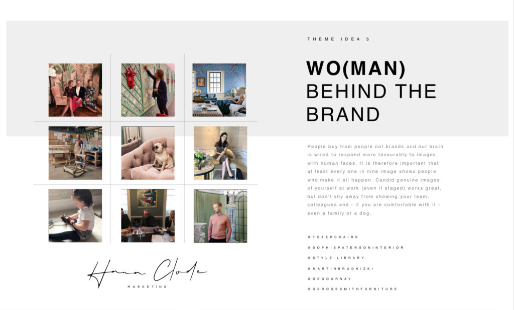 What to post on Instagram for interior business? Blog post How to Use Instagram Account for Interior Business by Hana Clode Marketing.